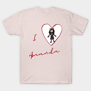 I Heart Amanda T-Shirt